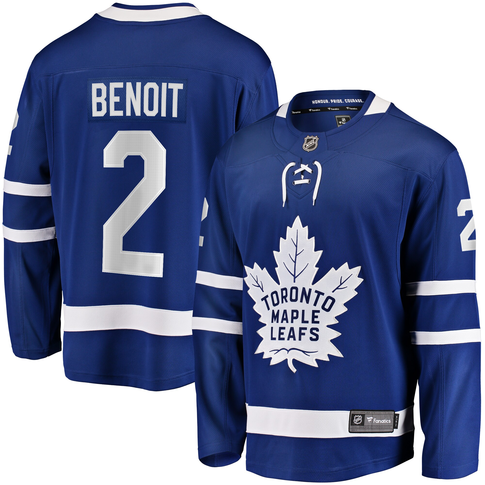 Simon Benoit Toronto Maple Leafs Fanatics Home Premier Breakaway   Jersey – Blue
