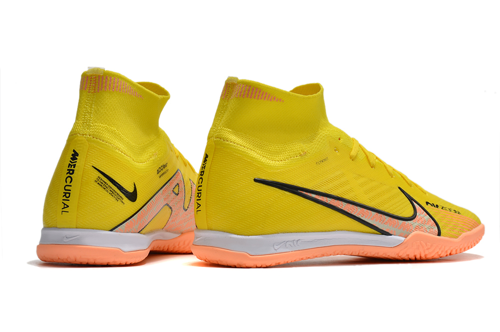 Assassin 15th generation high-top fully knitted waterproof MD air cushion grass spike football shoes