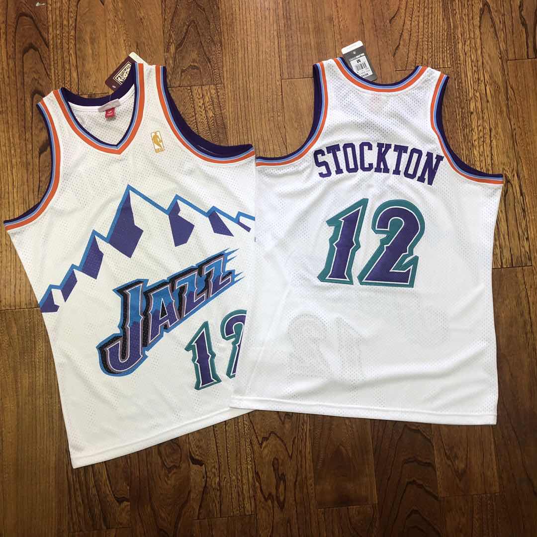 John Stockton Utah Jazz Throwback Jersey