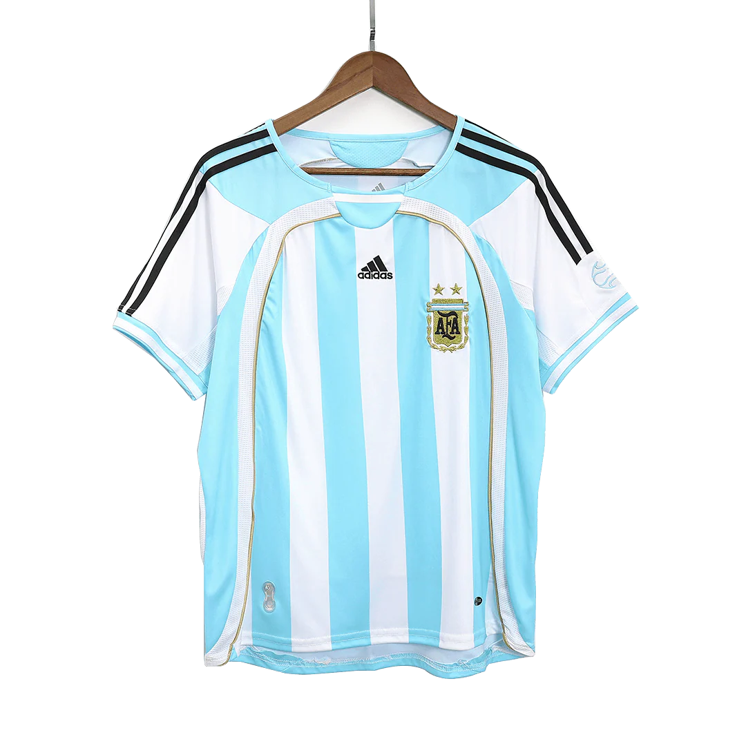Argentina 2006 Home Retro Football Jersey