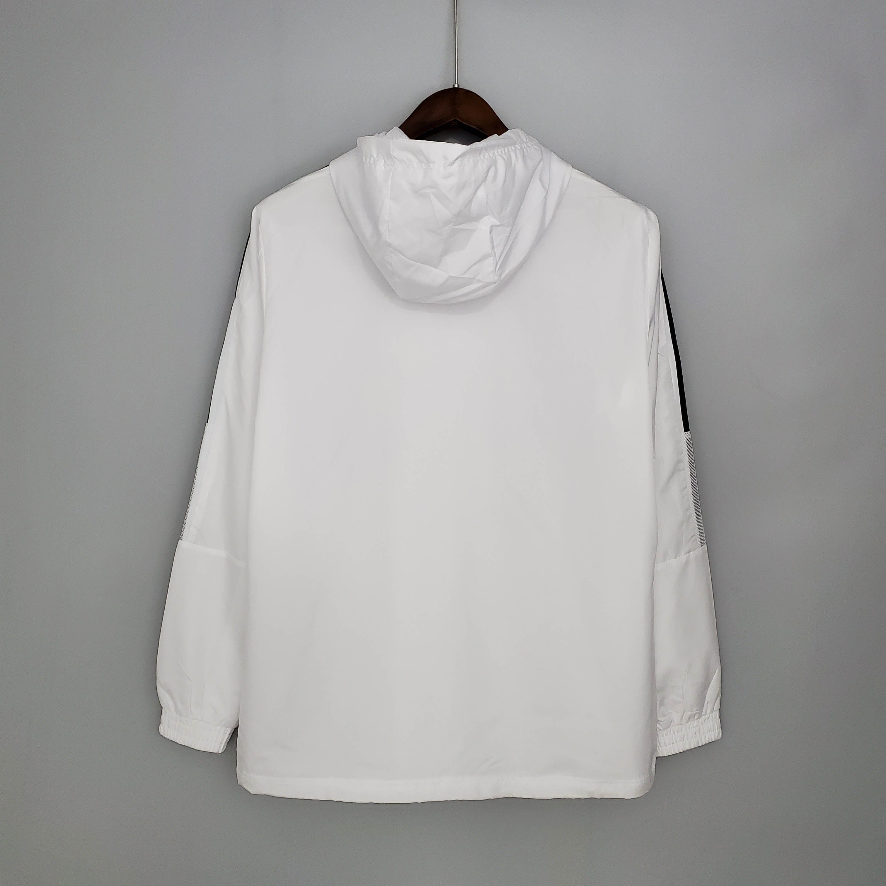 2021/2022 Real Madrid Jersey Windbreaker White(Black Edge)