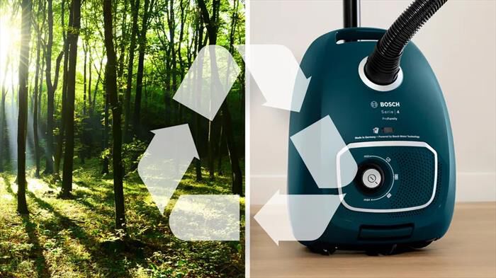 BOSCH - Aspirapolvere a traino SERIE 4 PROFAMILY-Blu