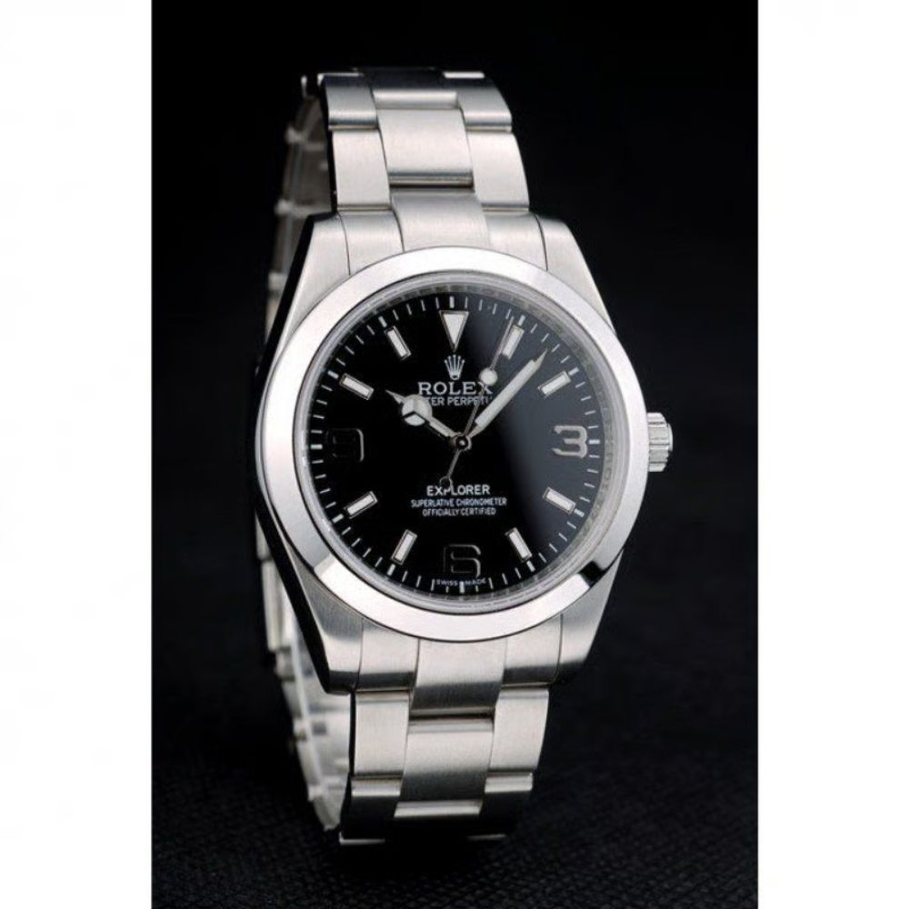 Rolex Explorer 39mm Black Dial 42002