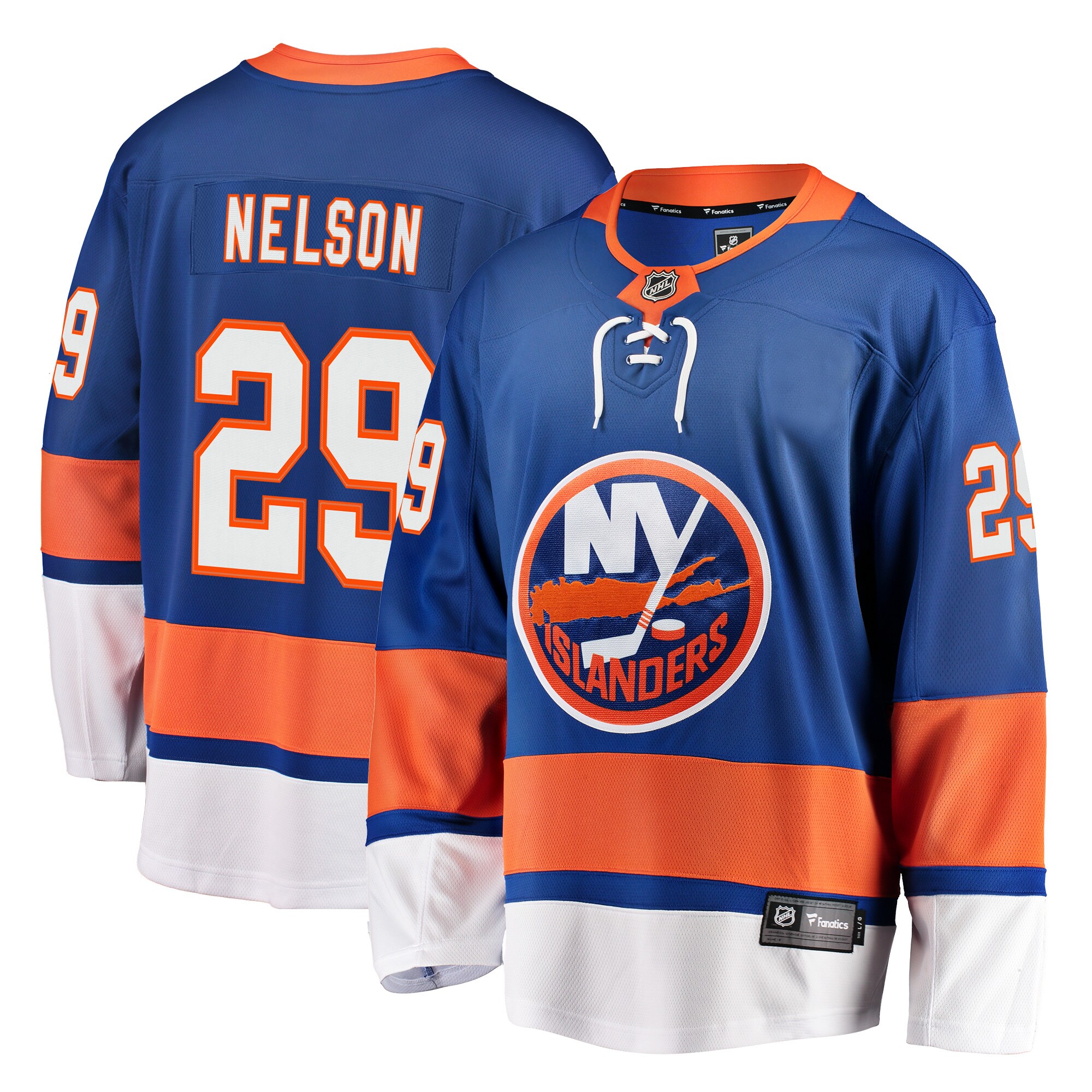 Brock Nelson New York Islanders Fanatics Breakaway   Jersey – Royal