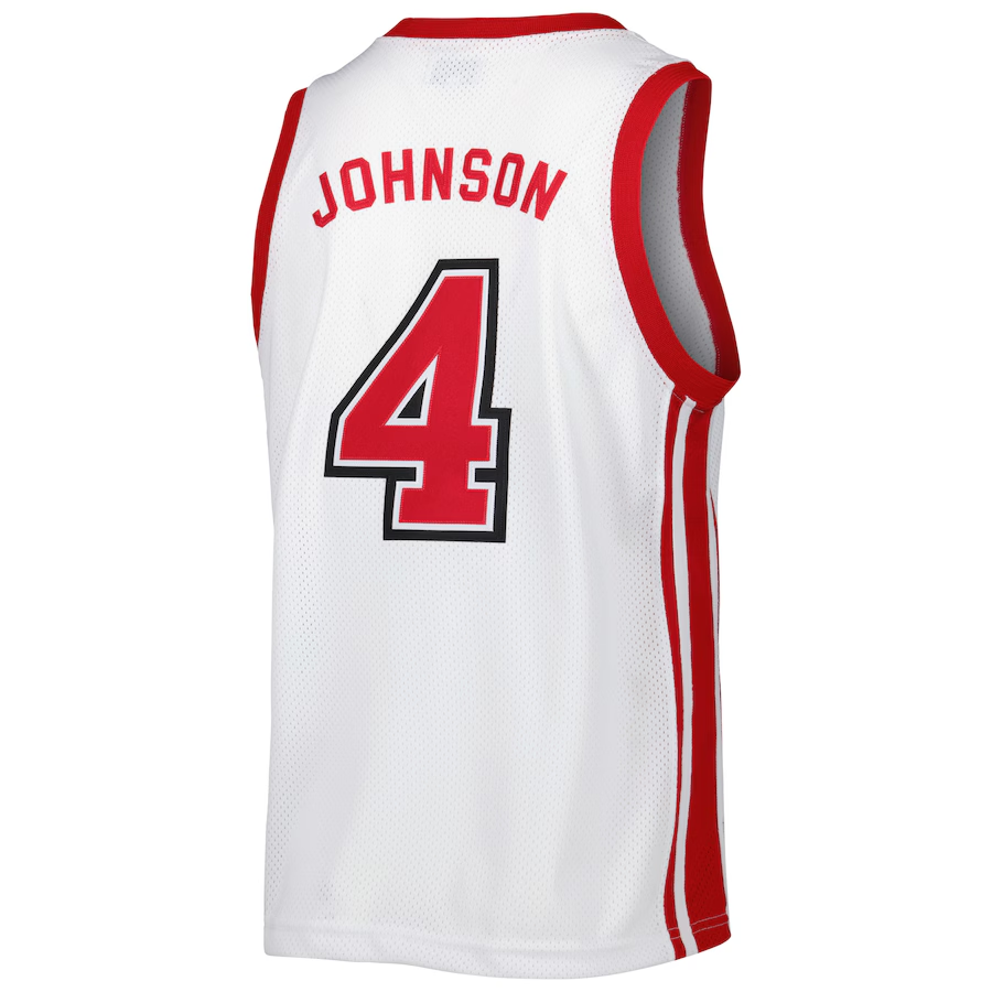 Larry Johnson White UNLV Rebels Alumni Commemorative Replica Basketball Jersey