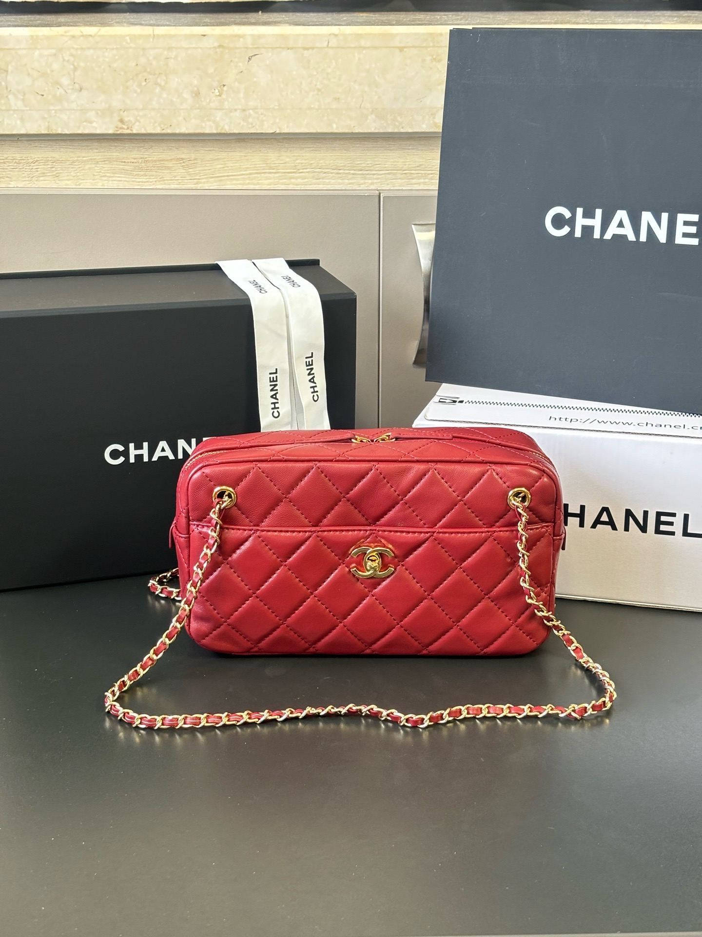 Chanel 26A Quilted Camera Bags