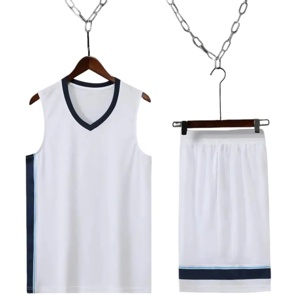 Grizzlies basketball uniform white suit（Customizable name and number）