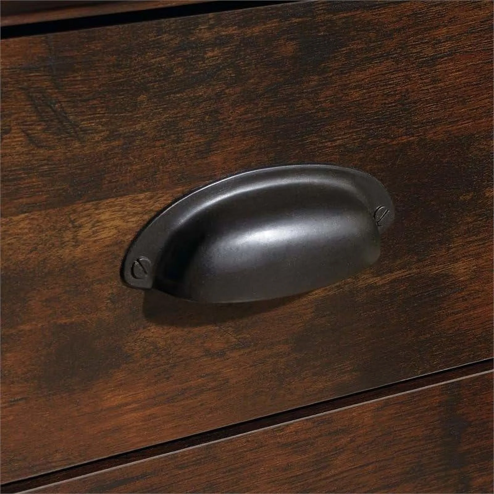 Pemberly Row Corner Computer Desk in Curado Cherry