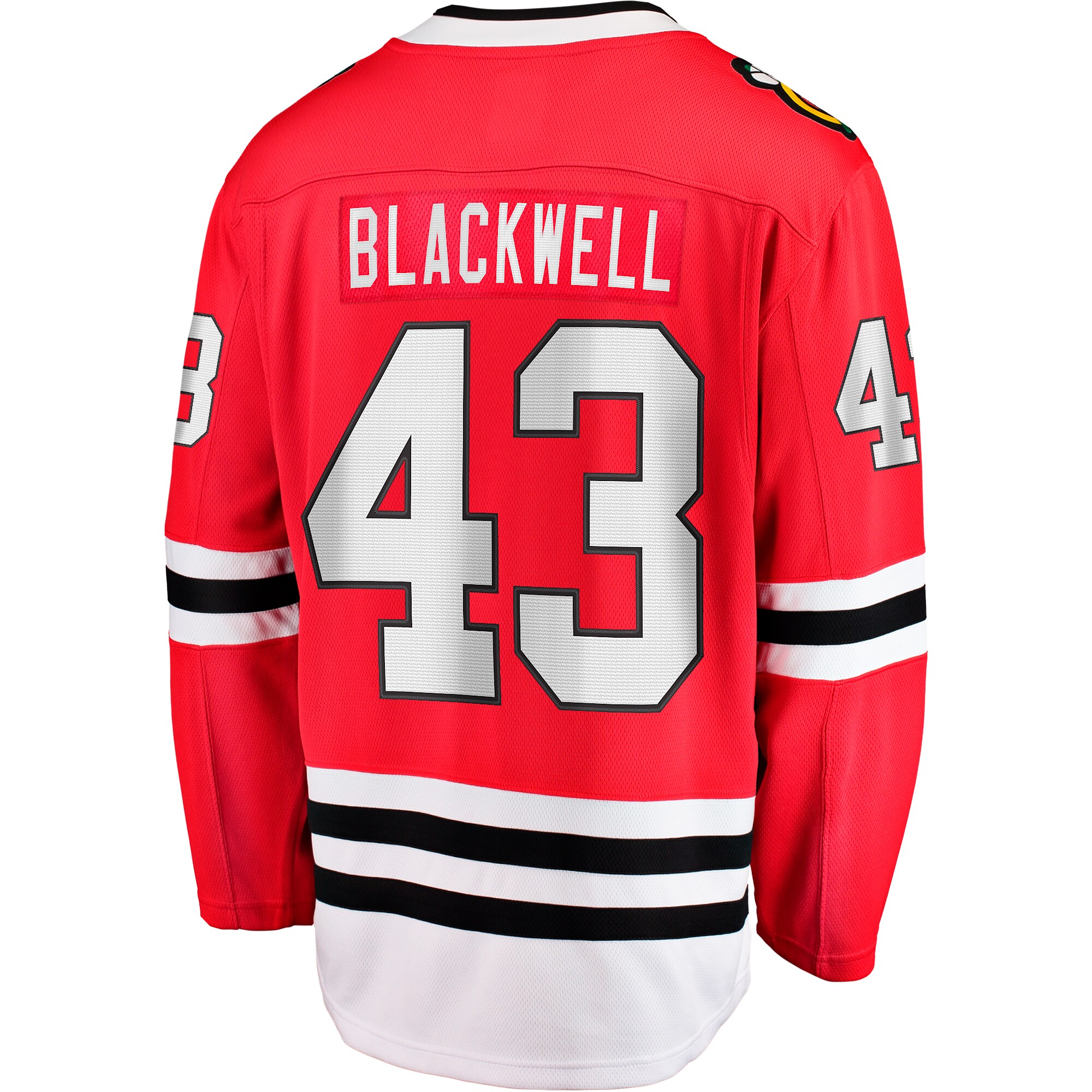 Colin Blackwell Chicago Blackhawks Fanatics Home Breakaway Jersey – Red