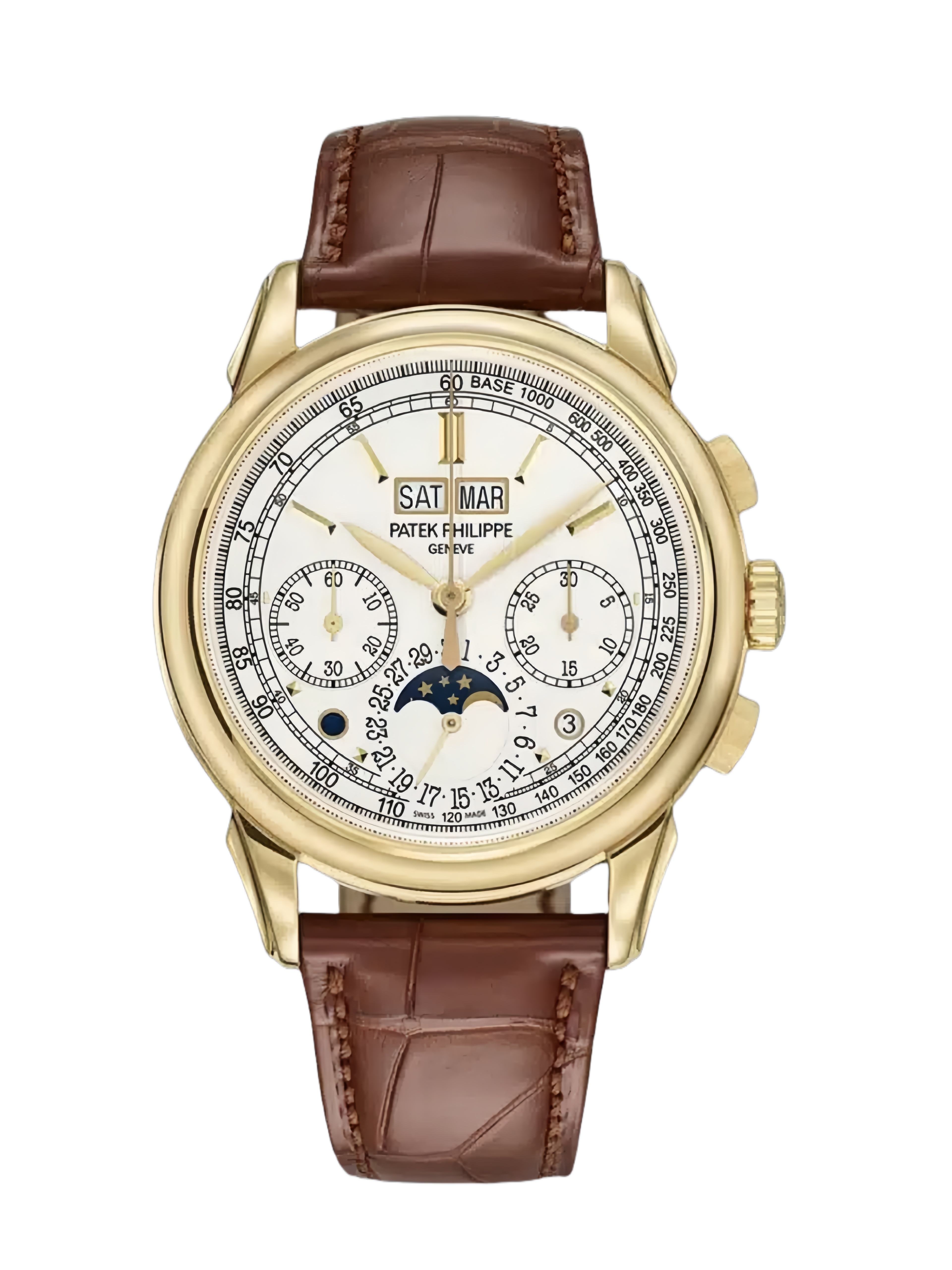 【Super Clone】Patek Philippe Grand Complications Perpetual Calendar Chronograph 5970J 001