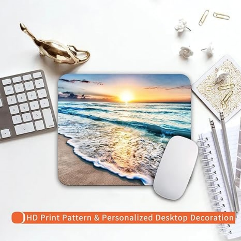 PADARTISAN Square Mouse Pad, Personalized Premium-Textured Custom Mouse Mat Design