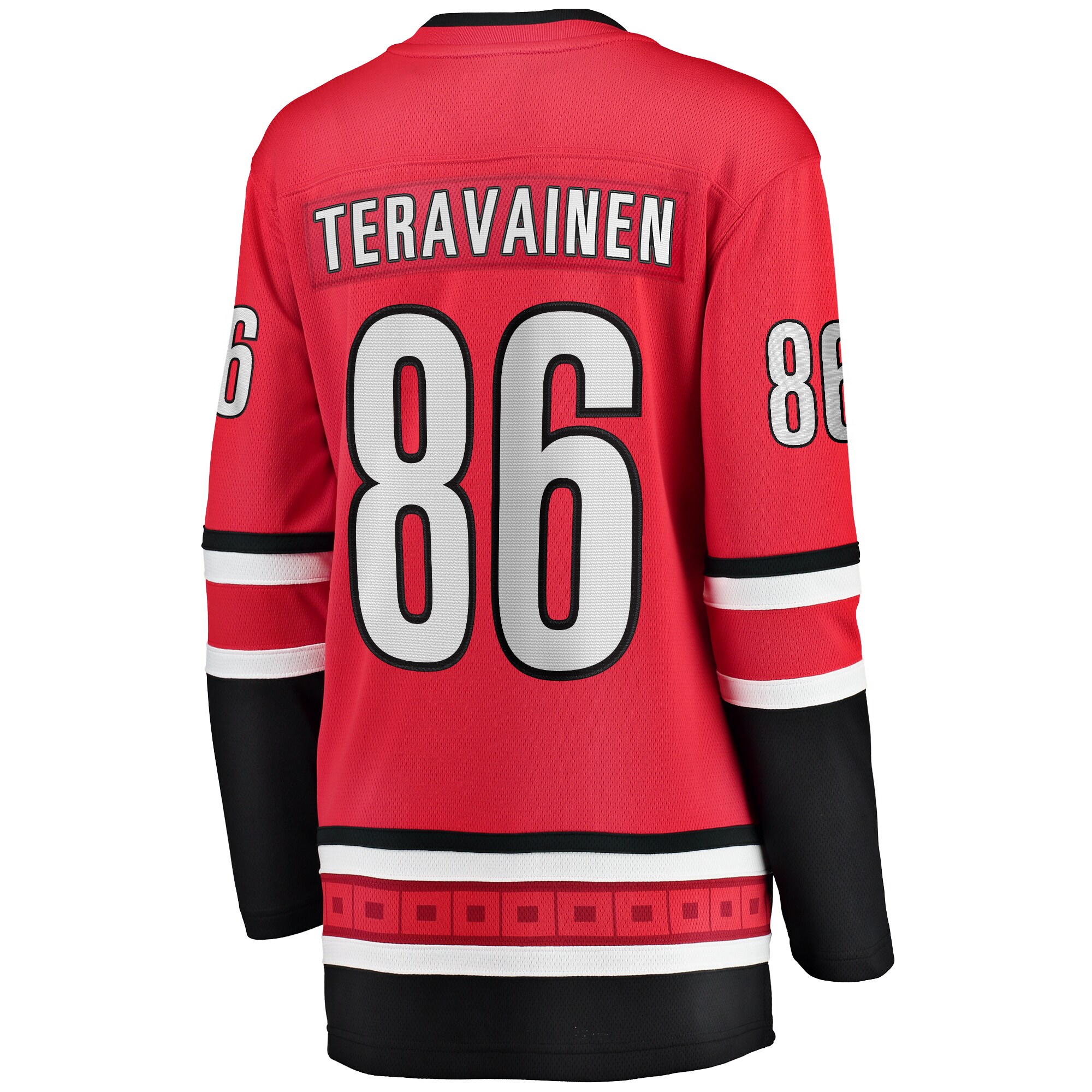 Teuvo Teravainen Carolina Hurricanes Fanatics Women’s Alternate Breakaway   Jersey – Red