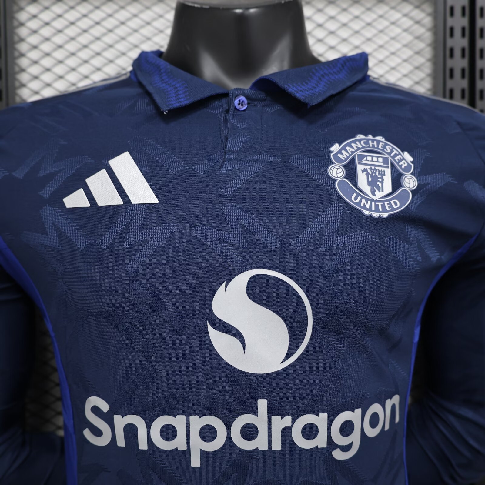 2024/25 Manchester United Away Long Sleeve Shirt - Player Version