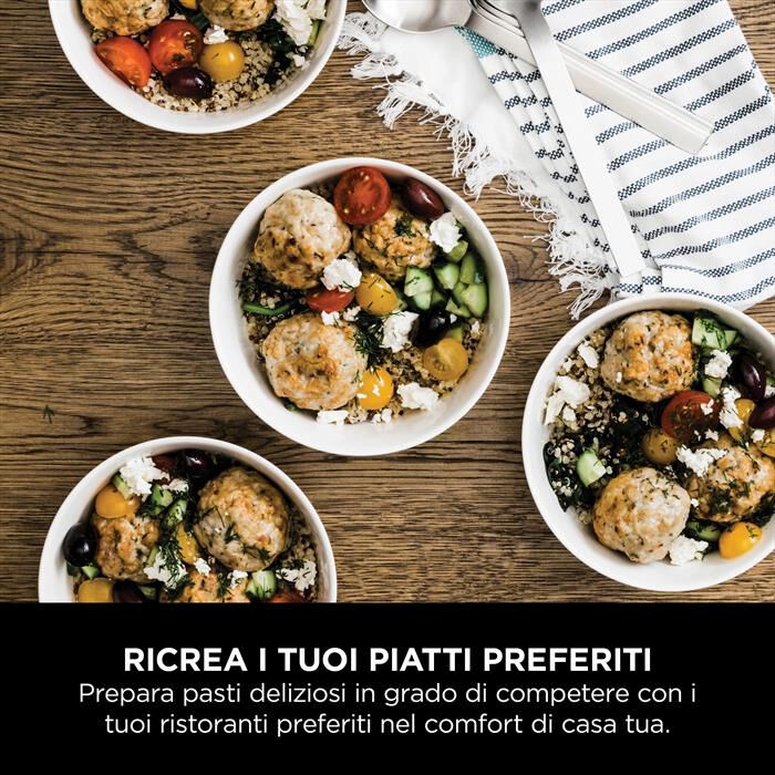 NINJA - Rapid cooker-friggitrice aria Speedi ON400EU-grigio