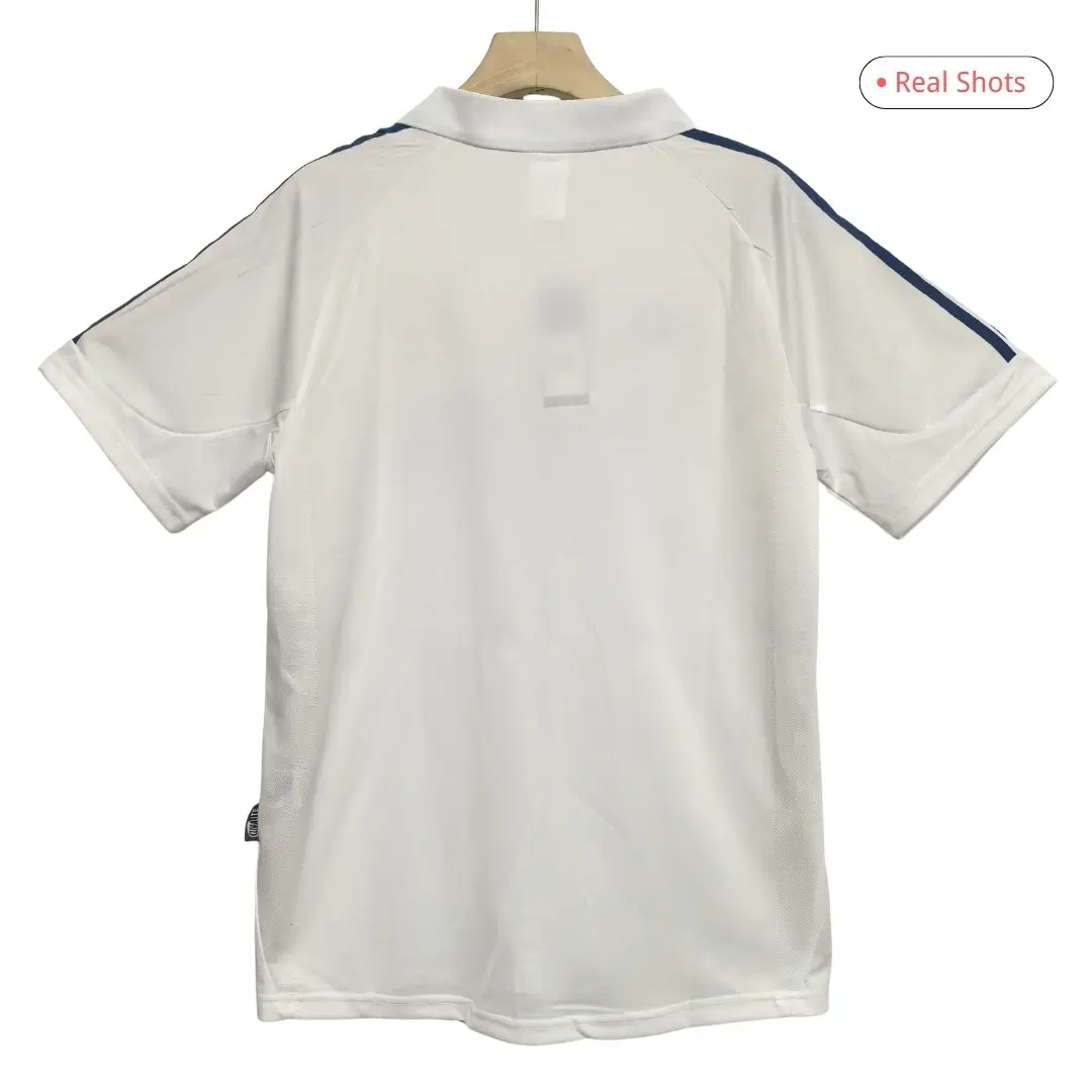 Real Madrid 2001/02 Home Retro Football Jersey