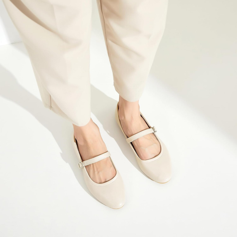 Women's Mary Janes Flats Shoes Ballet Flats