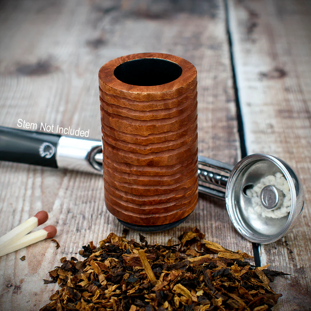 Falcon Pipe Bowl - Tall Stack Chimney Lined