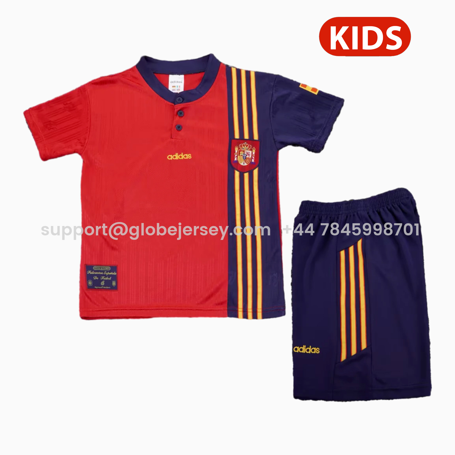 Retro Spain 1996 Home Kids Kit