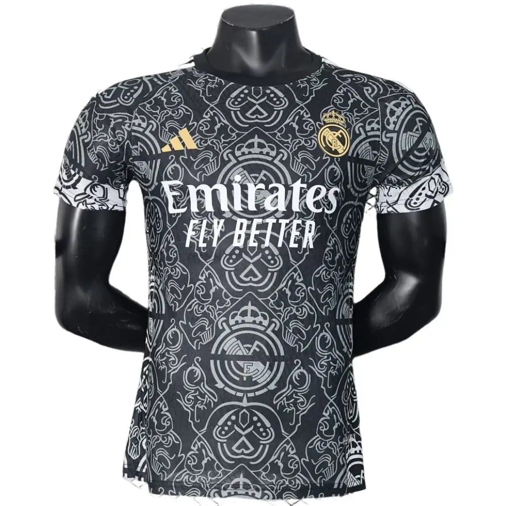 2024/25 Real Madrid Players Special Edition Black Jersey
