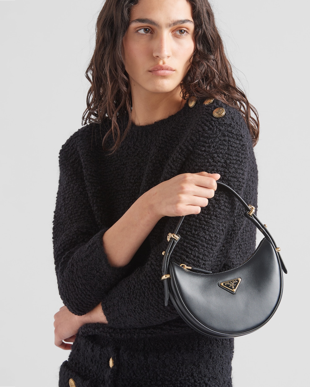 Arqu?? Leather Mini Shoulder Bag