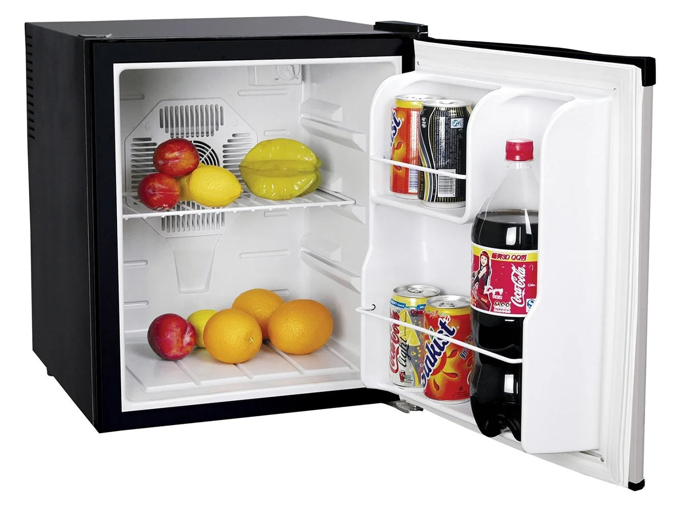 Koolatron KCR40B 1.7 Cubic Foot (48L) AC/DC Electric Heat Pipe Compact Fridge
