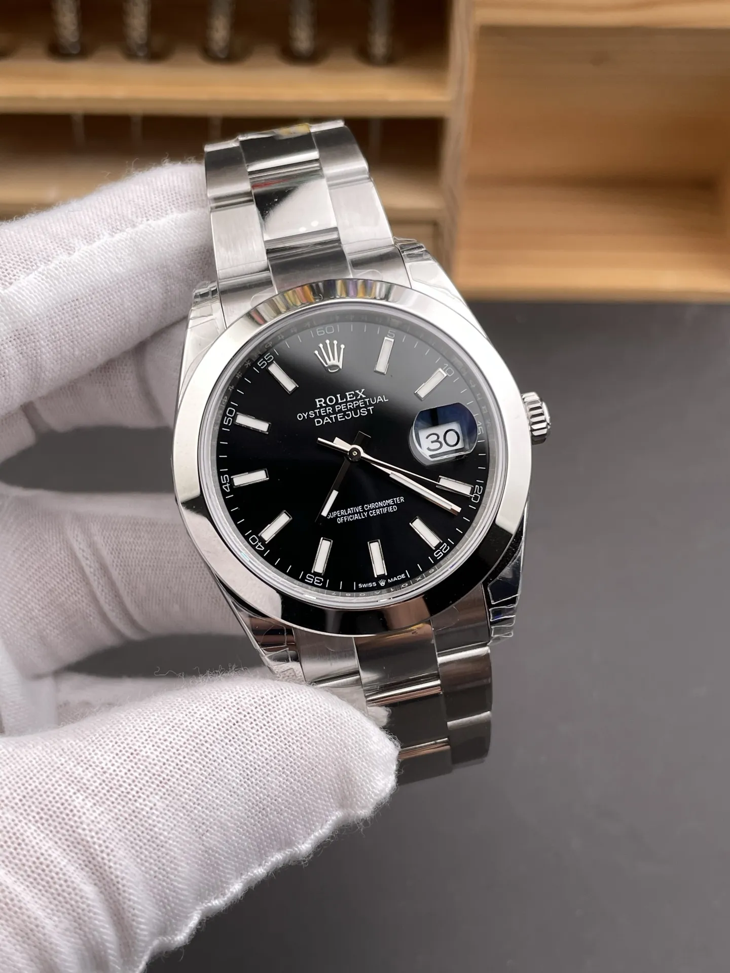 Rolex Datejust Black 41mm