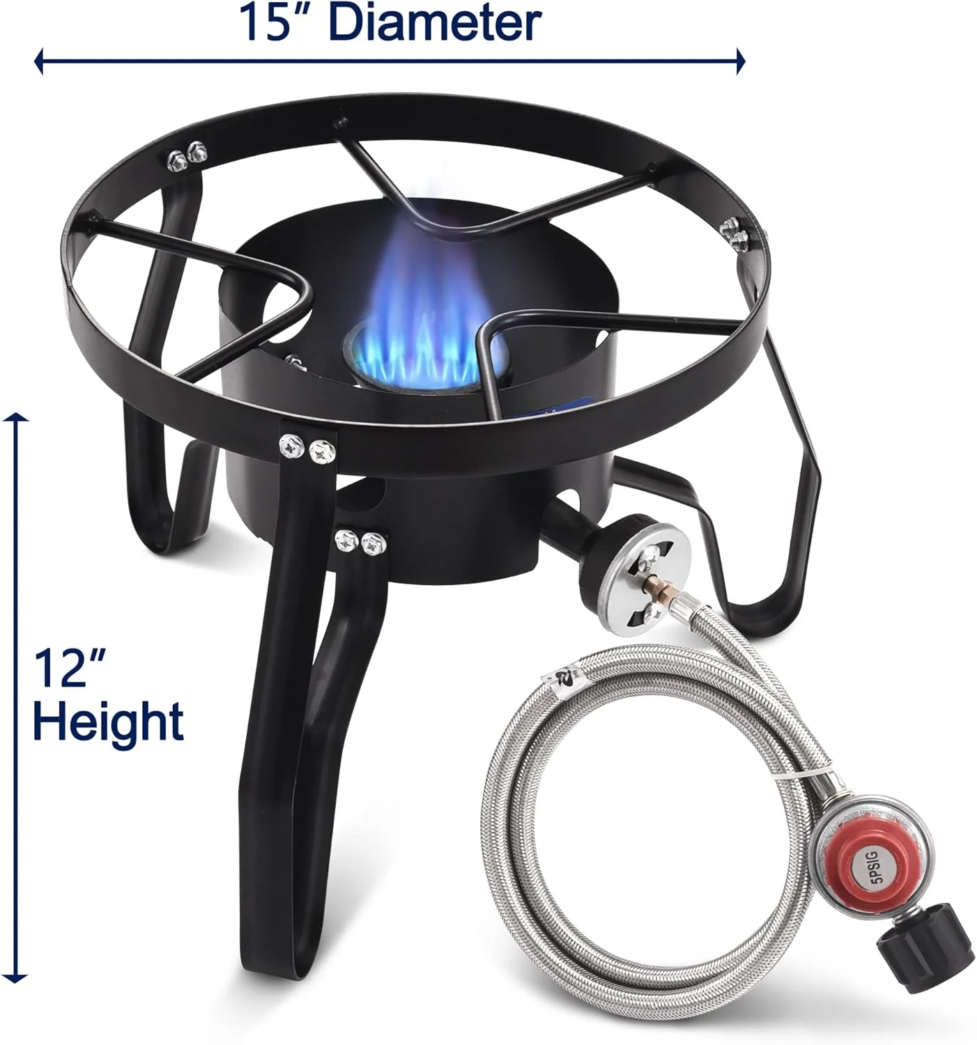 41QT Outdoor Wok and Propane Stove Outdoor Cooker Set, 21