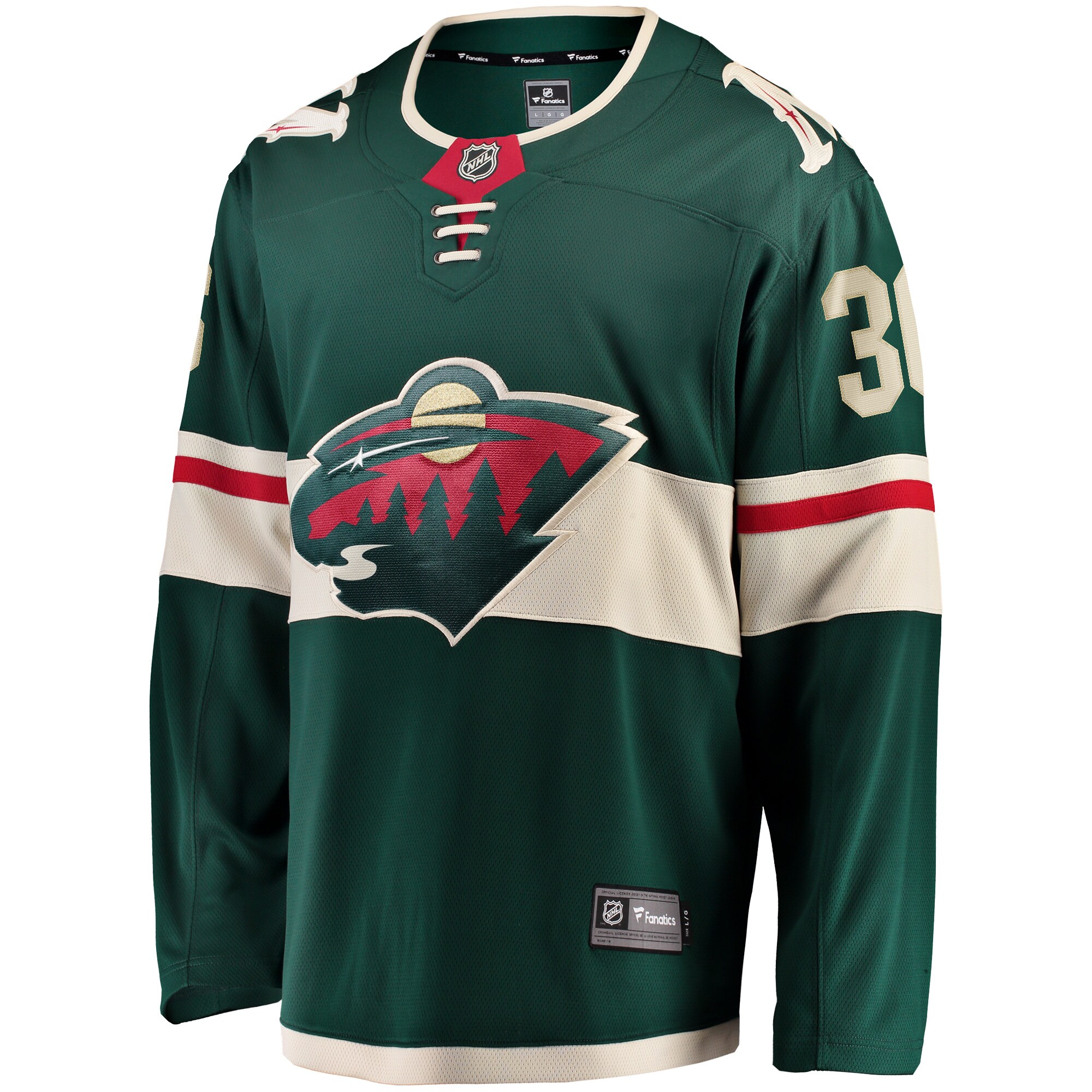 Mats Zuccarello Minnesota Wild Fanatics Team Color Breakaway   Jersey – Green