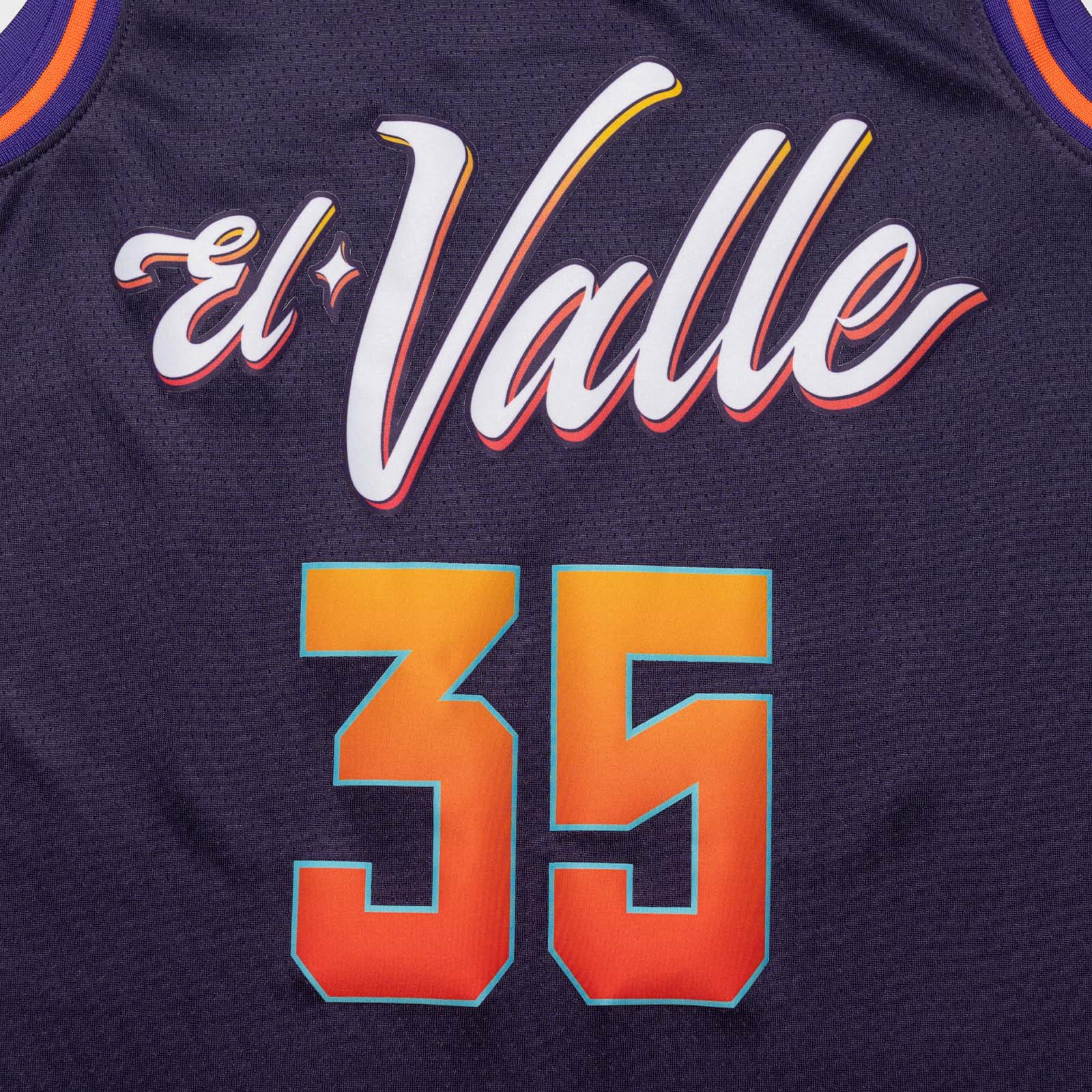 Kevin Durant Phoenix Suns 2024 City Edition Swingman Jersey - Purple