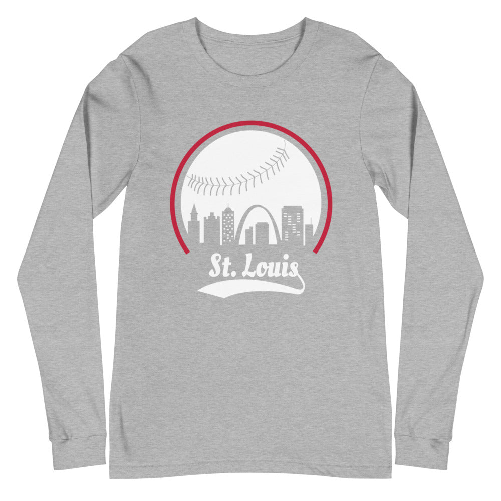 Unisex St. Louis Cardinals Baseball Long Sleeve Tee Shirt