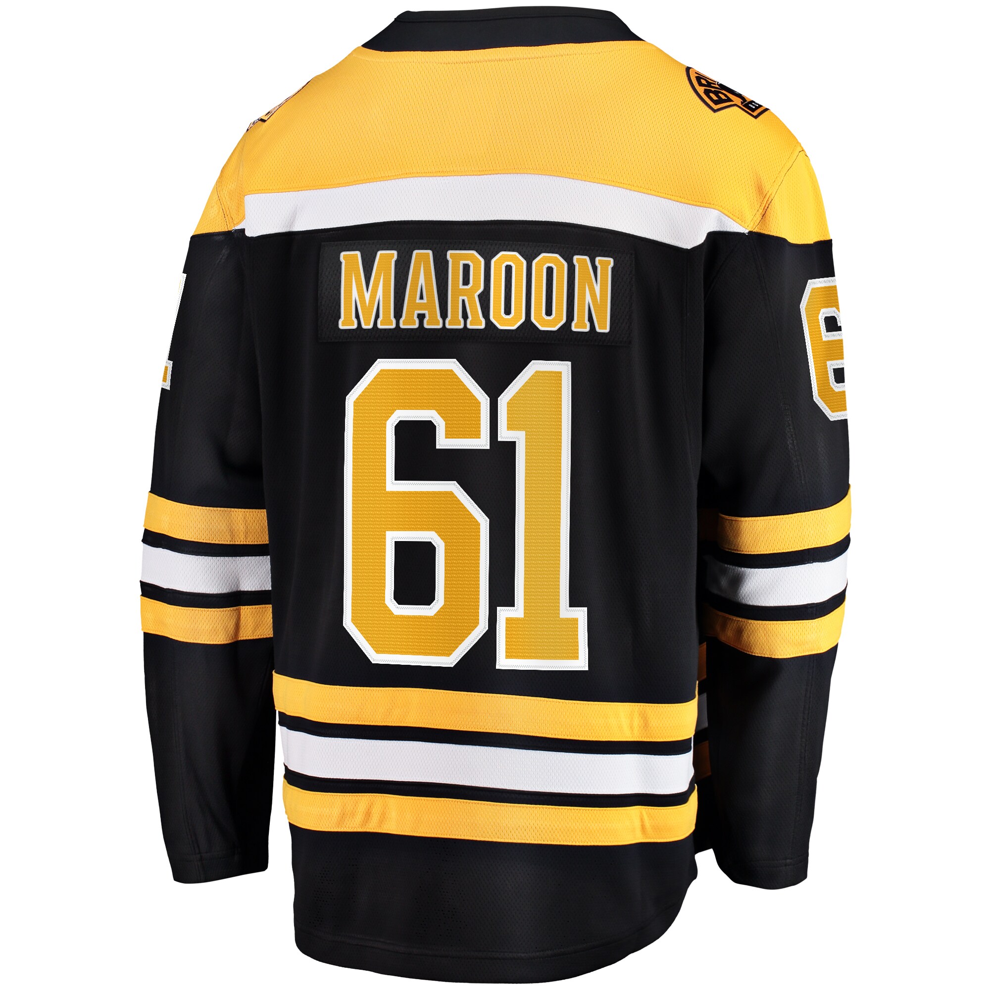 Pat Maroon Boston Bruins Fanatics Home Premier Breakaway  Jersey – Black
