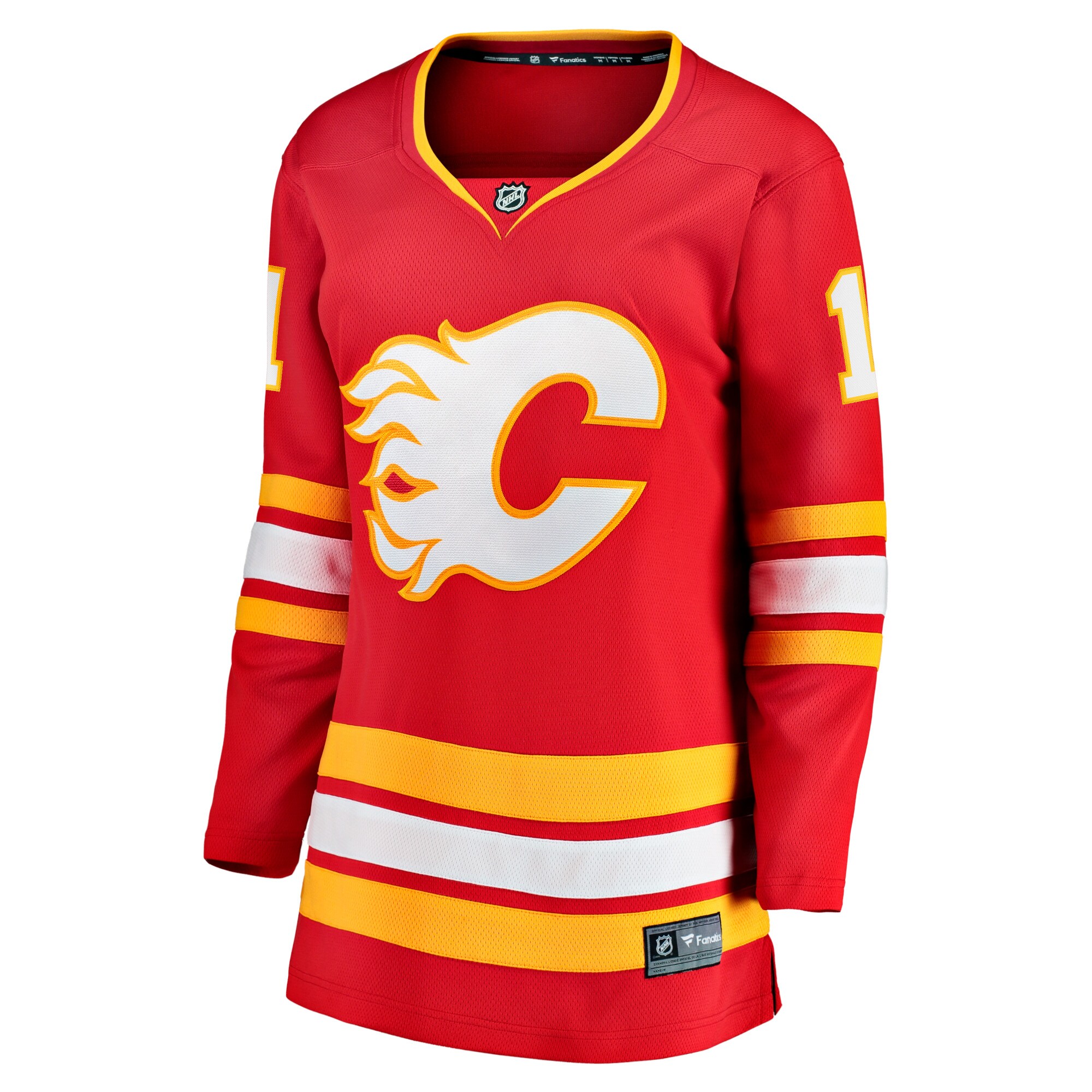 Mikael Backlund Calgary Flames Fanatics Women’s Home Team Breakaway  Jersey – Red