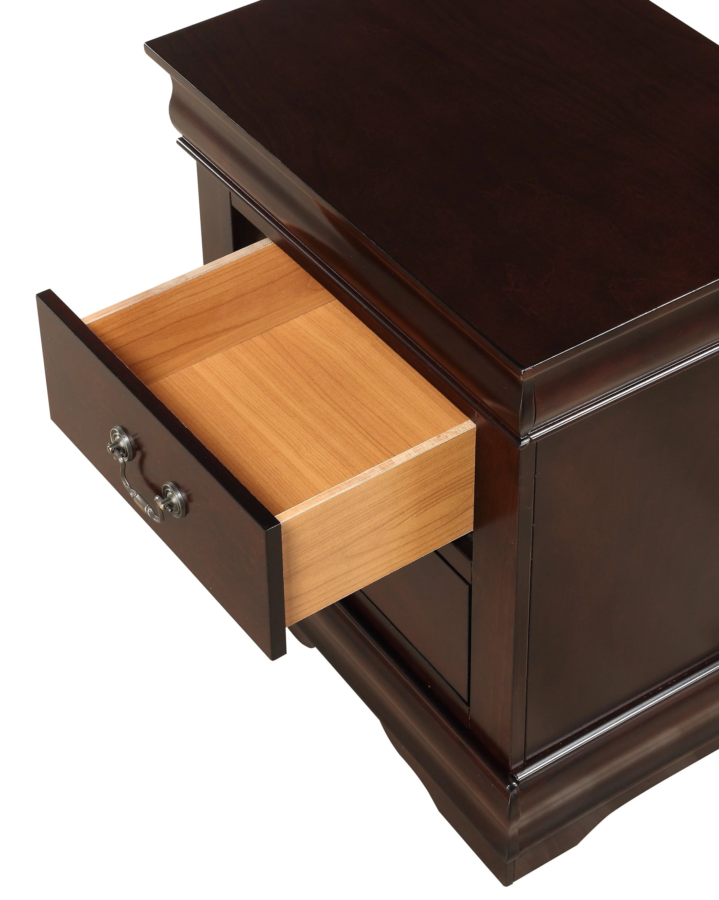 Crown Mark Louis Philip Cherry Night Stand