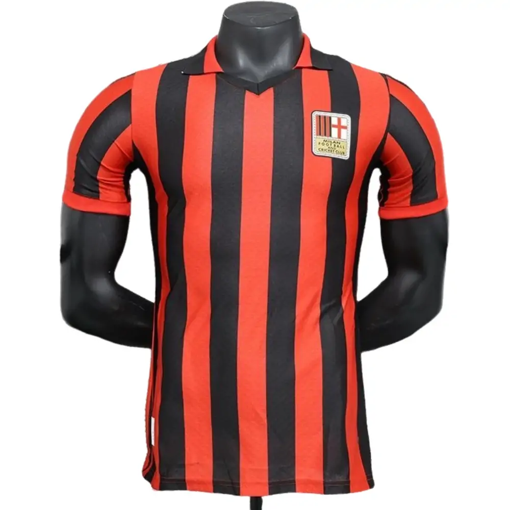 2025-26 AC Milan Anniversary Edition Lapel Jersey - Player Edition