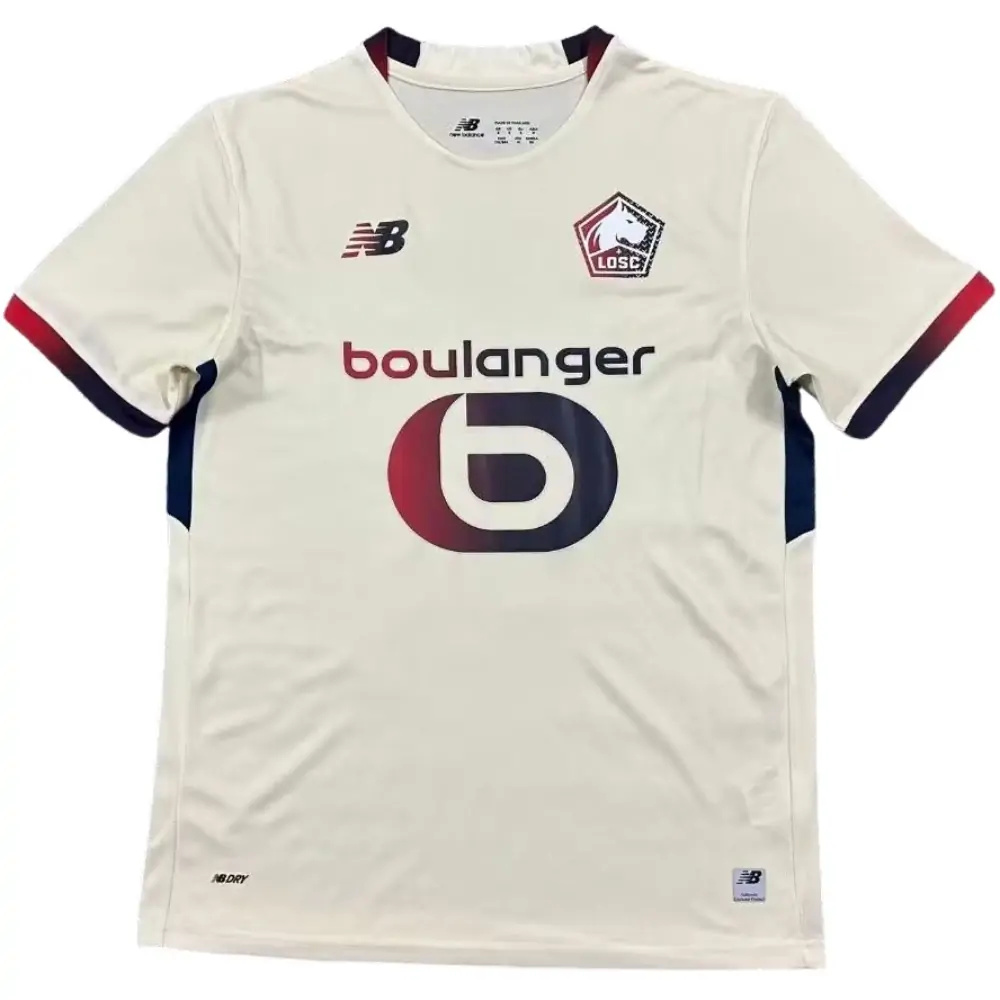 2025-26 Lille LOSC Away kit - Short Sleeve Fans Edition
