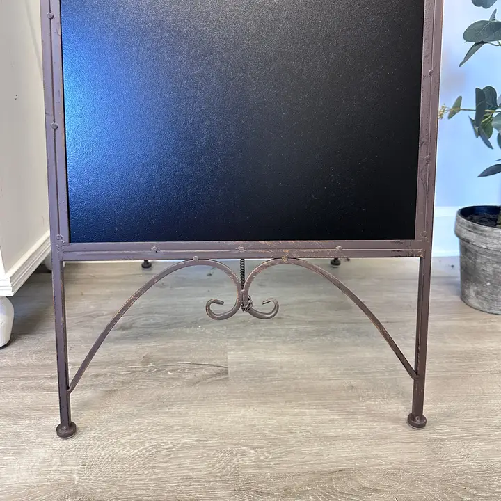 Foldable Metal Frame Chalkboard