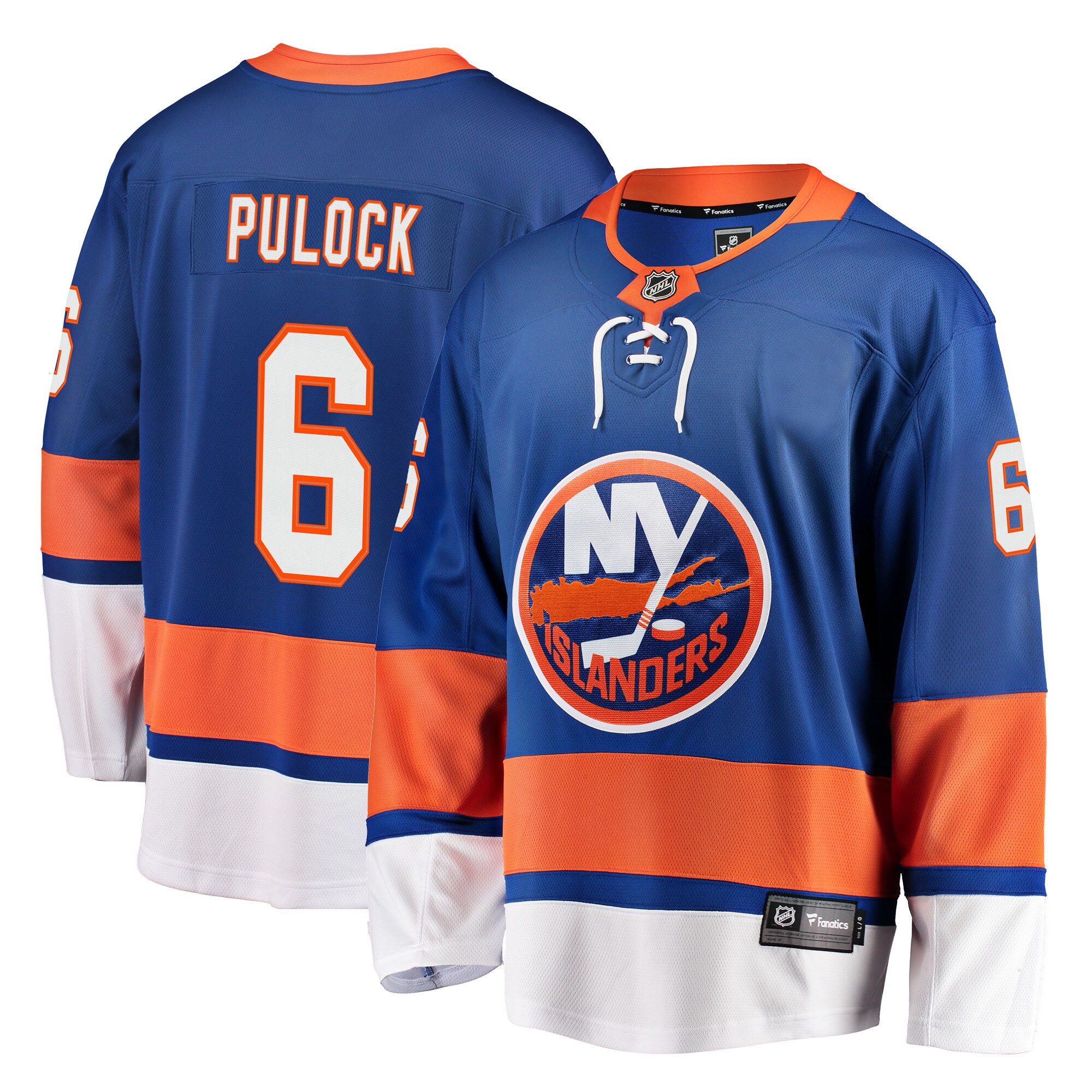 Ryan Pulock New York Islanders Fanatics Breakaway   Jersey – Royal