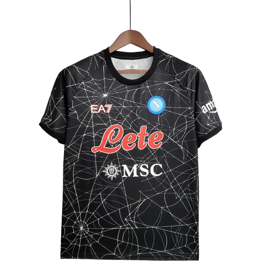 2021/2022 Naples Halloween Special Edition Black Soccer Retro Jersey 1:1 Thai Quality - Fans Edition