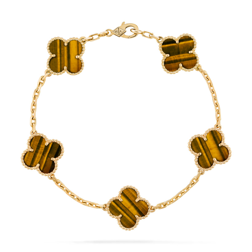Vintage Alhambra bracelet, 5 motifs
