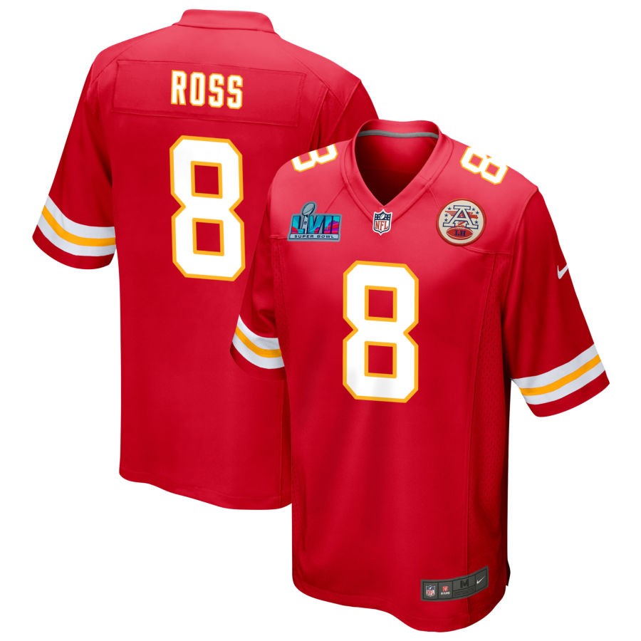 Justyn Ross Kansas City Chiefs Nike Super Bowl LVII Game Jersey - Red