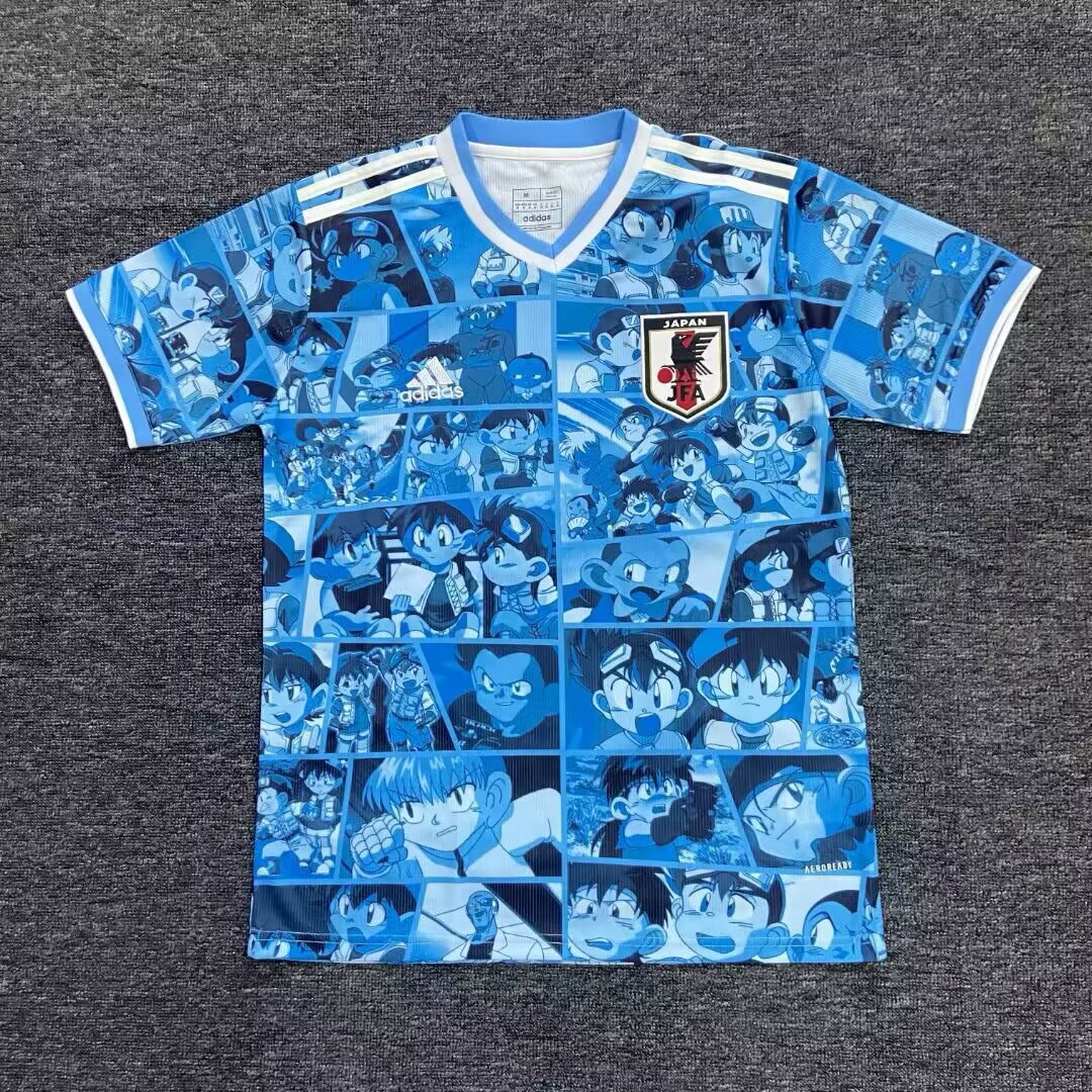 2025 Japan Special Edition Doraemon Blue  Football Jersey 1:1 Thai Quality