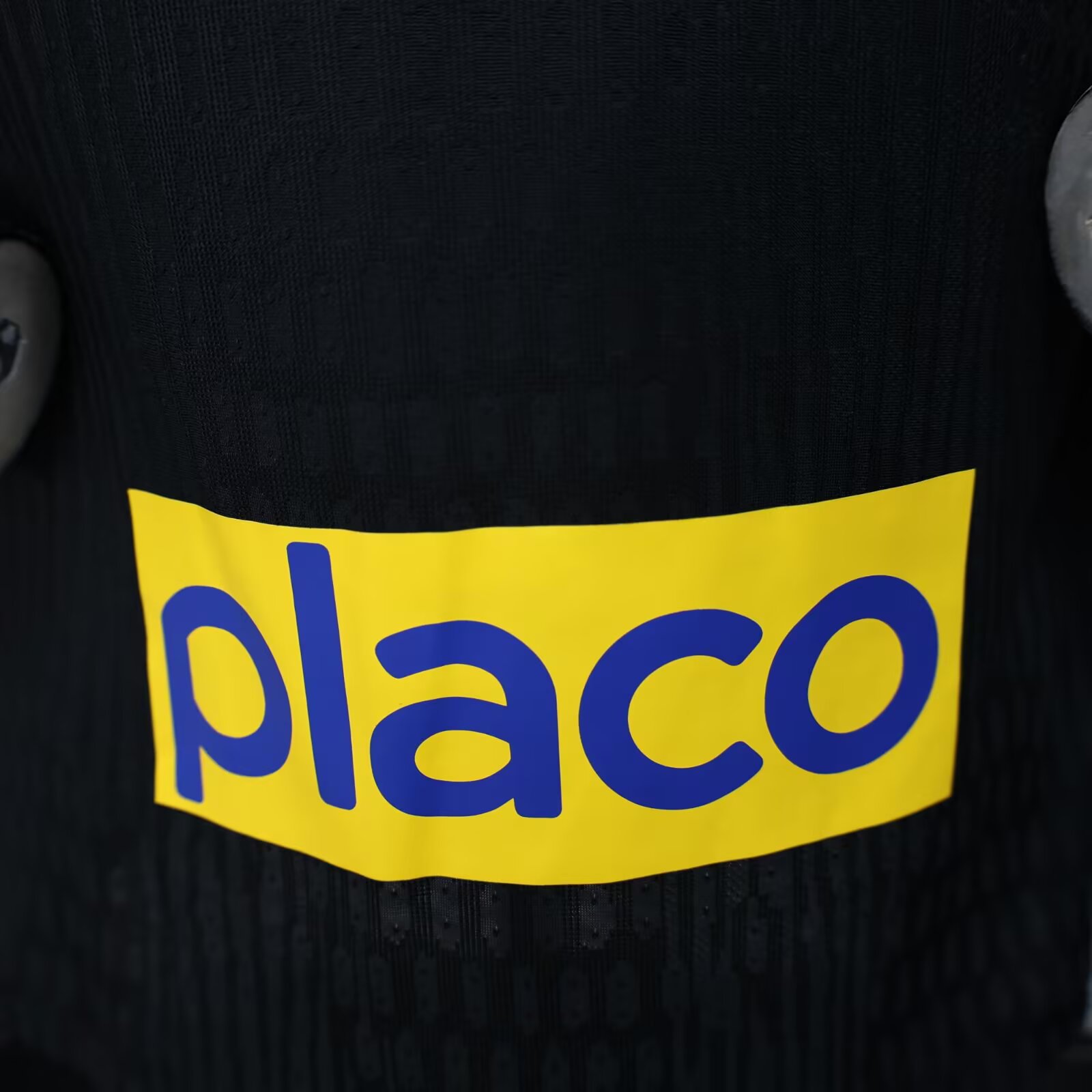 25-26 Santos home black jersey with advertising - player version