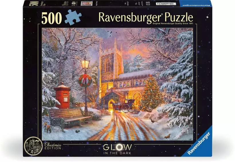 Magical Christmas Starline – 500 Piece Jigsaw Puzzle (Ravensburger)