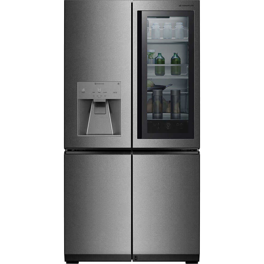 LG URNTC2306N 22.8 Cu. Ft. Textured Steel French Door Counter-Depth Refrigerator