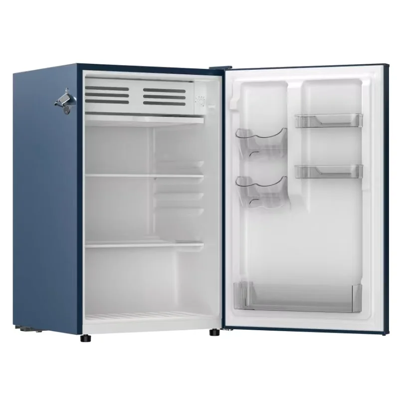 Frigidaire 4.5 cu. ft. retro compact fridge built-in side bottle opener W: 21.65