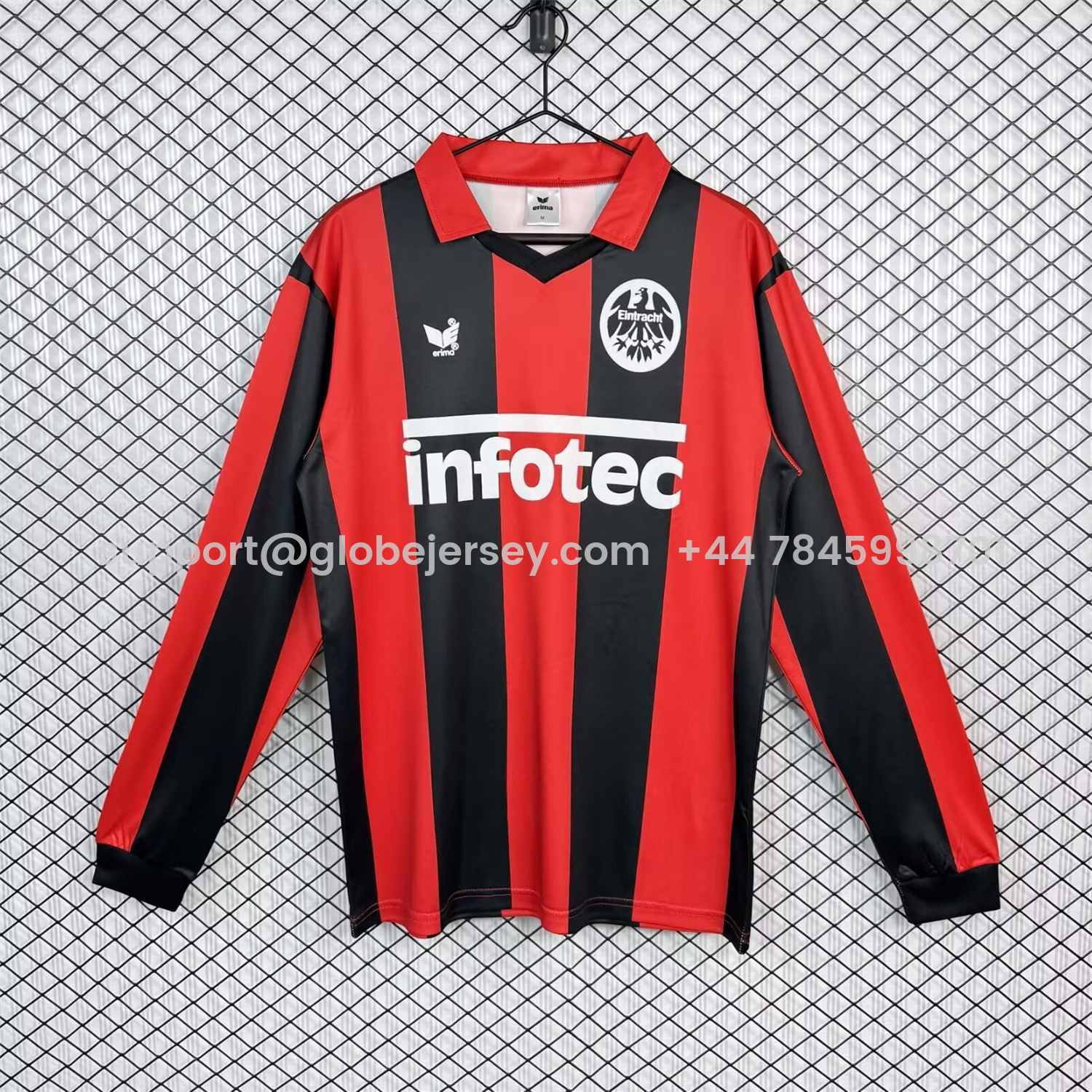 Retro Frankfurt 1983-84 Home Long Sleeves Jersey