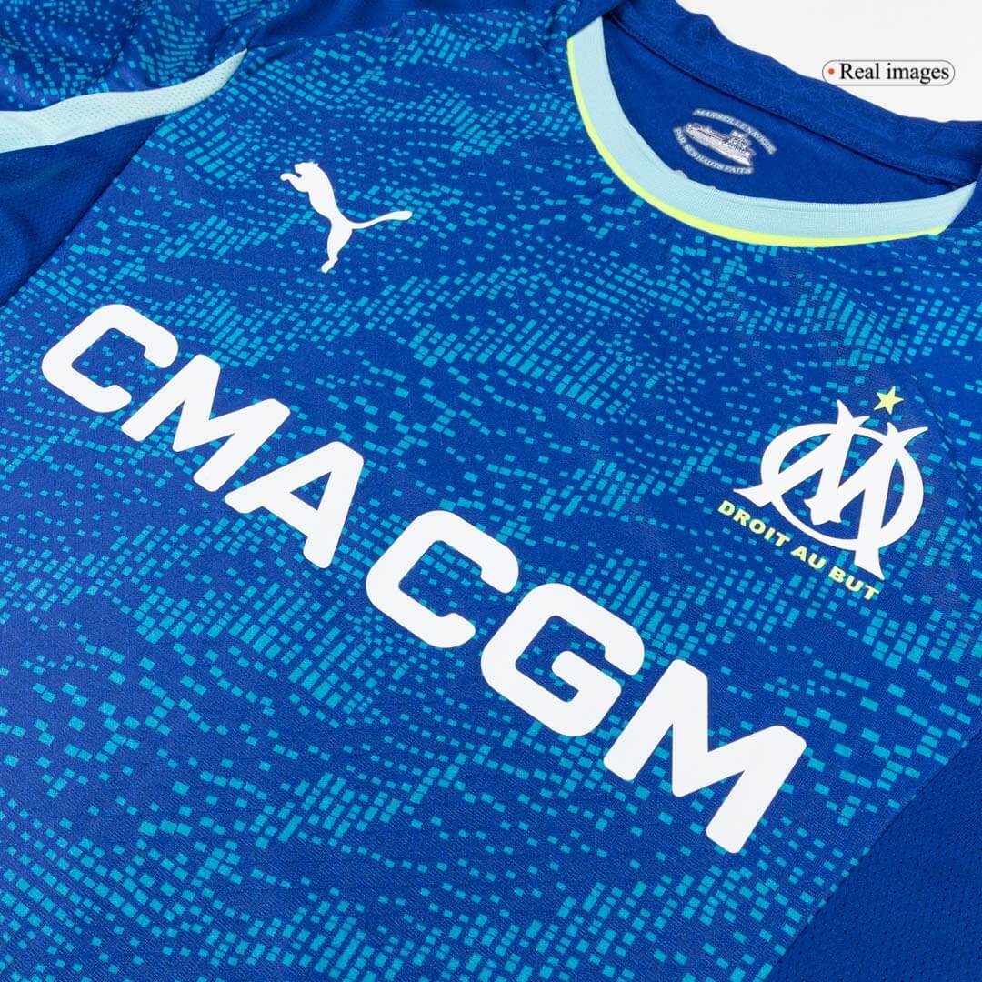 Marseille Third Away Player Version Soccer Jersey 2025/26