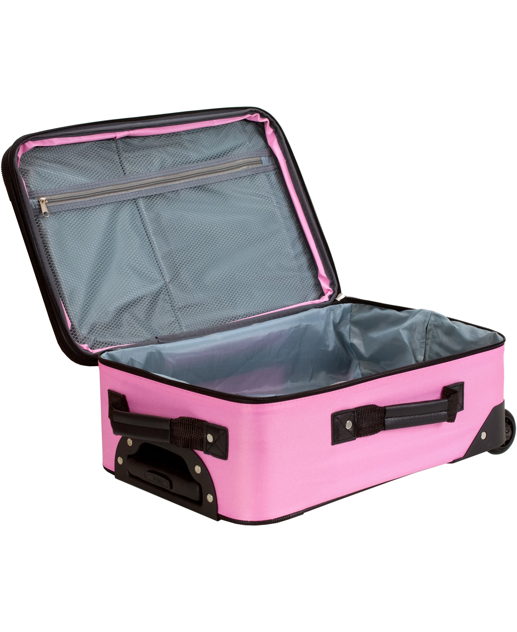 Rockland Luggage Journey 4 Piece Softside Expandable Luggage Set, F32