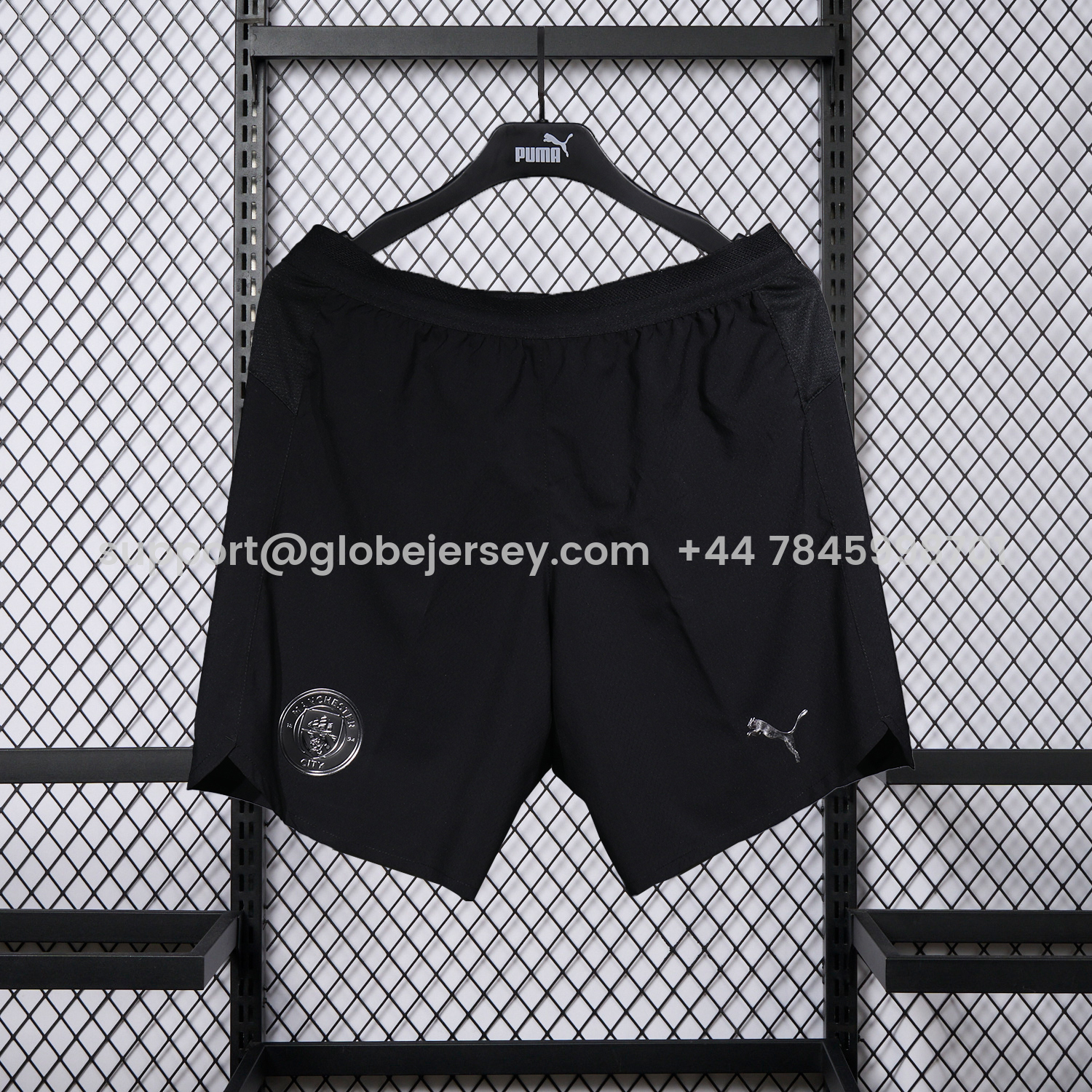 Manchester City 25-26 Away Black Shorts - Player Version