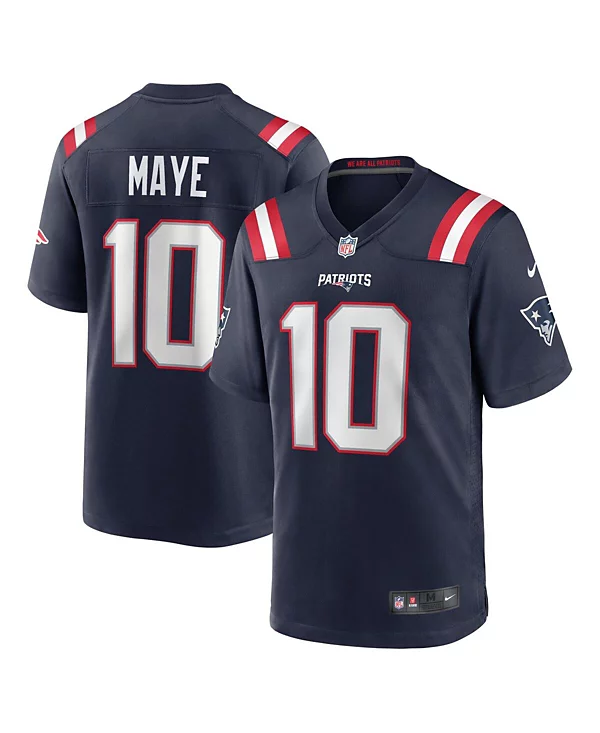 Drake Maye New England Patriots 2024 NFL Jersey